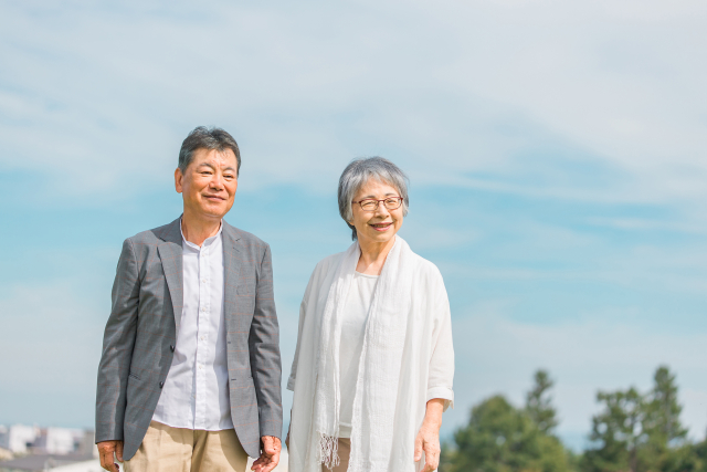 ご年配の夫婦